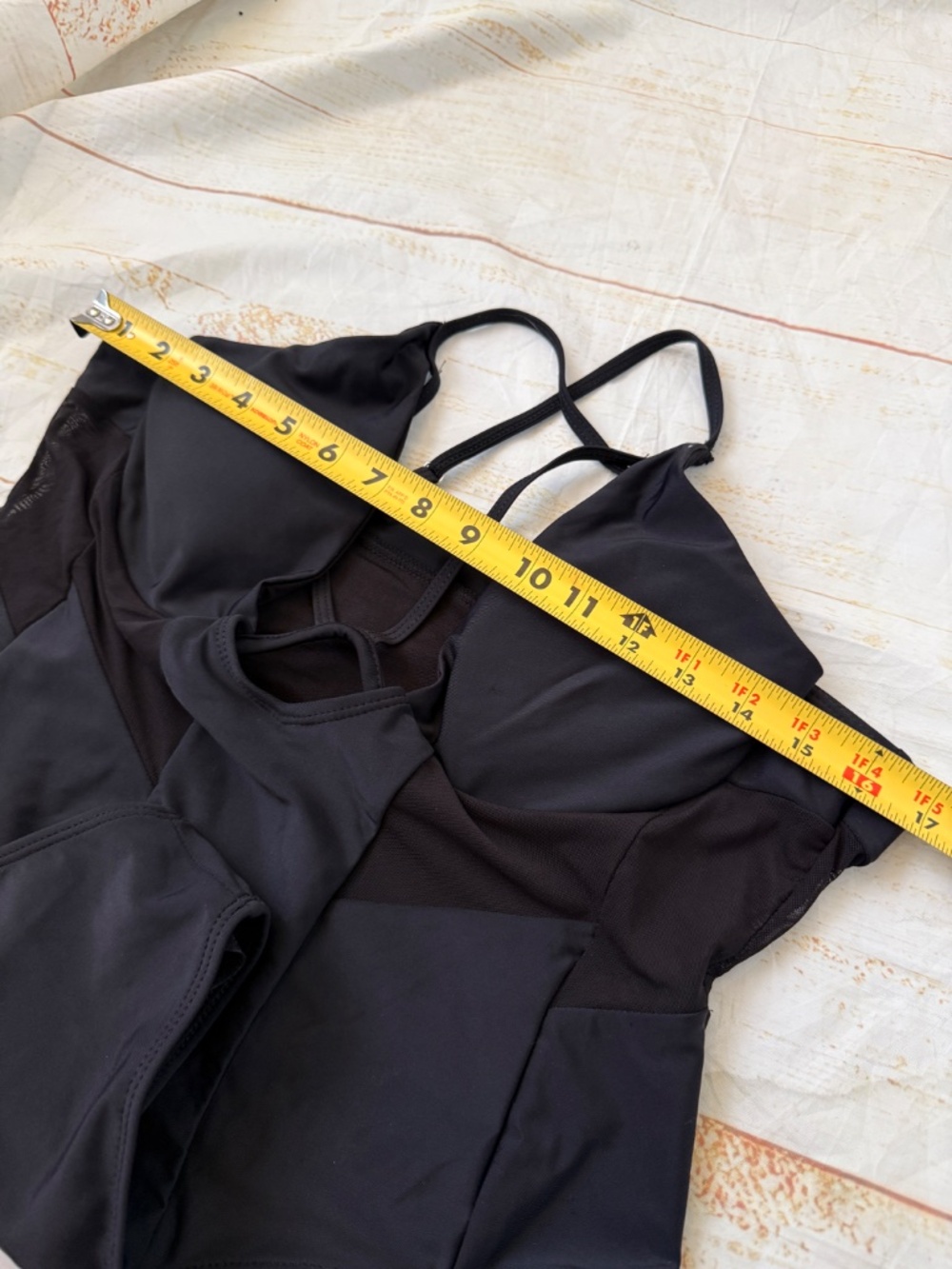 Matte Collection Black One Piece Swimsuit | XXXL | NWT - Picture 4 of 7